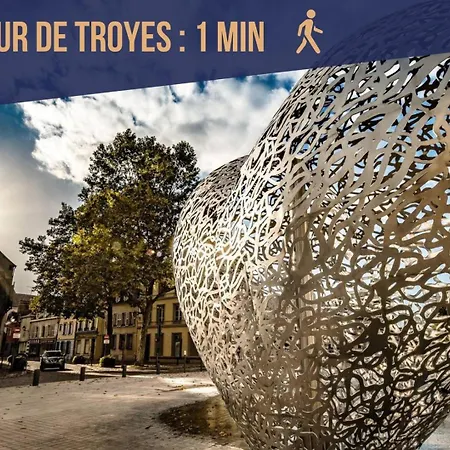 Lägenhet Elegant Duplex Troyen - Ideal Famille & Pro Troyes