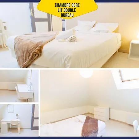 Apartment Complet Equipe Ideal Groupe Pro/famille * 10 Pers * 5 Chb * Mon Groom *