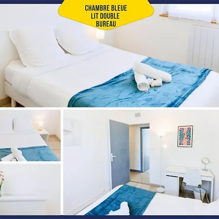 Complet Equipe Ideal Groupe Pro/famille * 10 Pers * 5 Chb * Mon Groom * Troyes