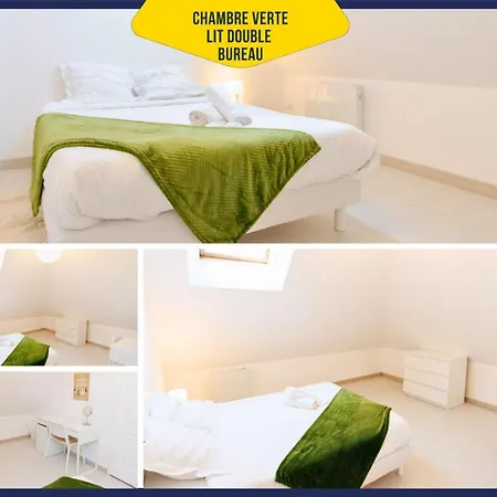 Complet Equipe Ideal Groupe Pro/famille * 10 Pers * 5 Chb * Mon Groom Troyes