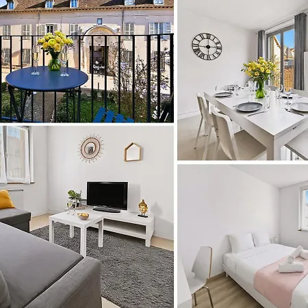 Apartament Elegant Duplex Troyen - Ideal Famille & Pro