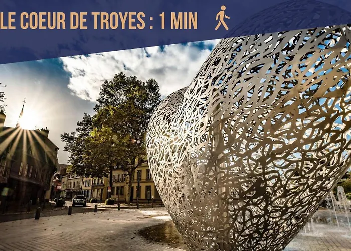 Lägenhet Elegant Duplex Troyen - Ideal Famille & Pro Troyes