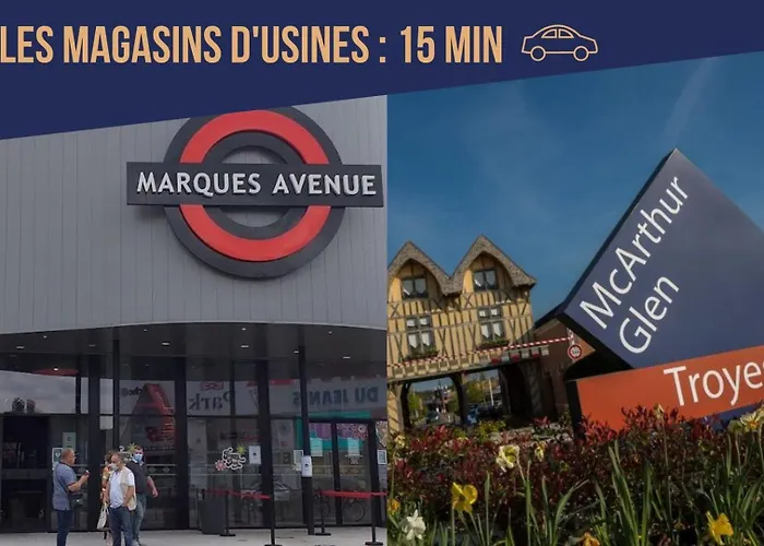 Elegant Duplex Troyen - Ideal Famille & Pro Lägenhet Troyes