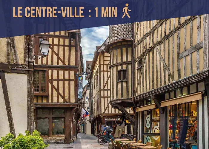 Elegant Duplex Troyen - Ideal Famille & Pro * Troyes