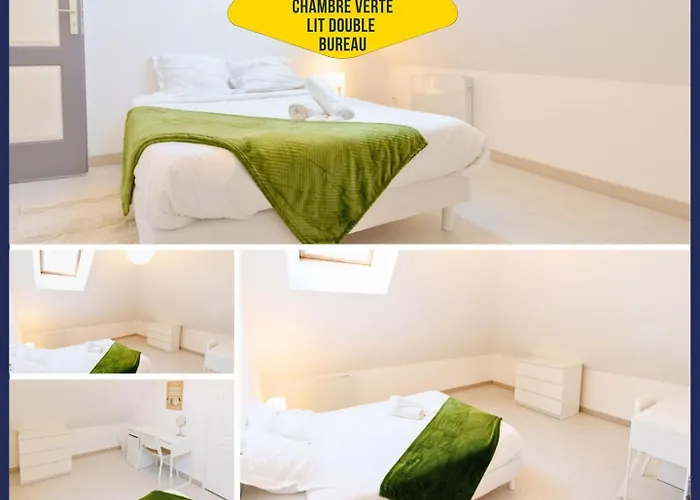 Elegant Duplex Troyen - Ideal Famille & Pro Troyes